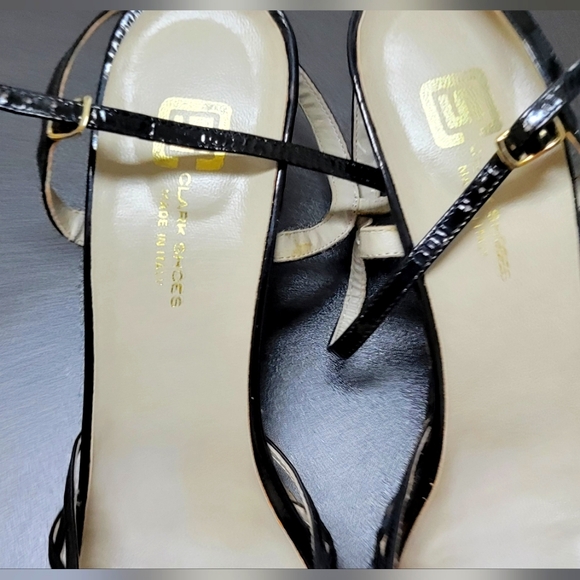 Clark's Italian leather sandal heels - Picture 12 of 12